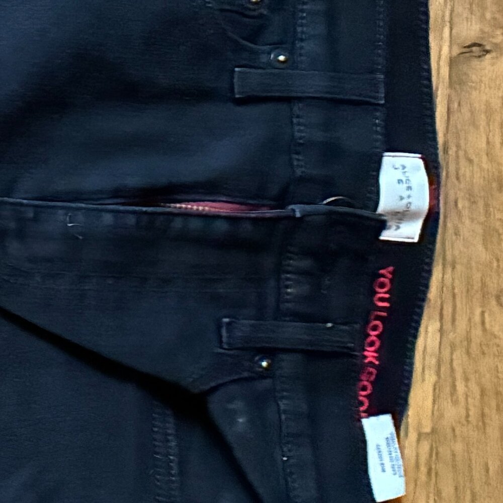 Alice & Olicia Black Denim Jeans